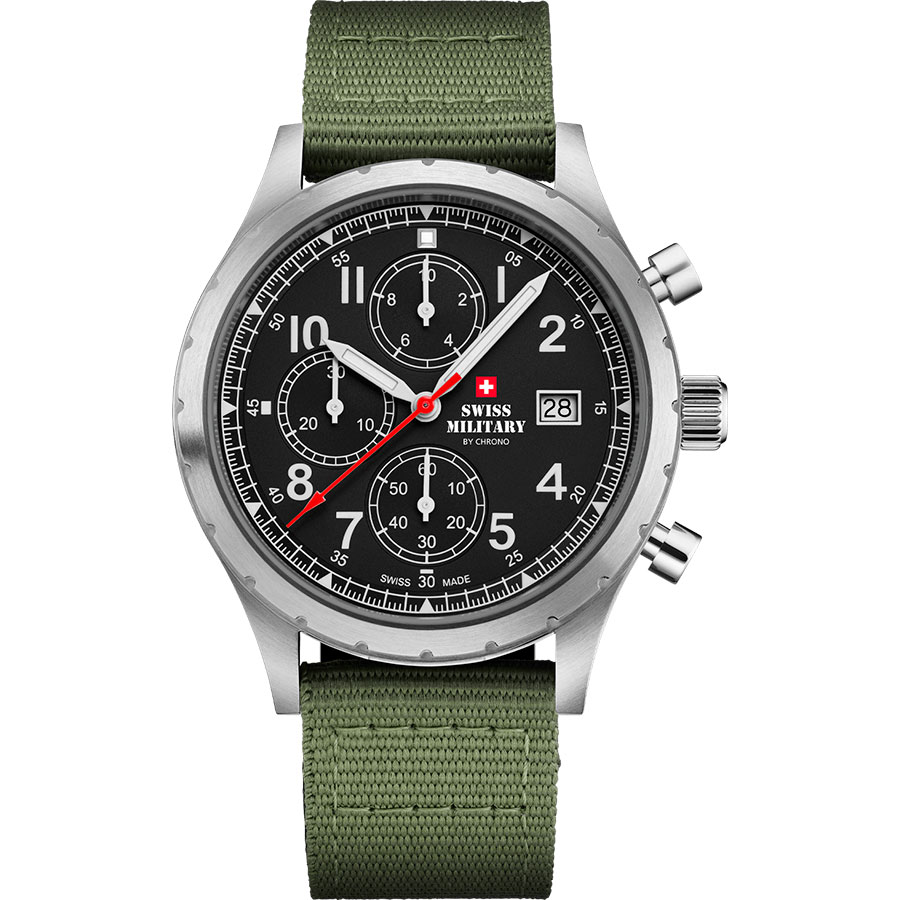 Часы Swiss Military Field Chronograph SM34117.06